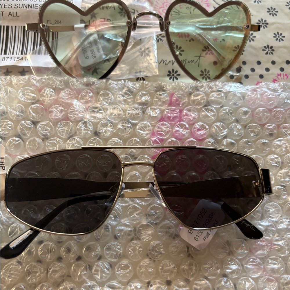 Lot of 2 Free People Sunglasses.